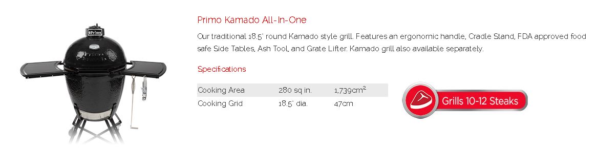 Primo Charcoal Grill