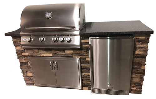 The Fireplace Shop and Grill Center at West Sport in Sudbury - Blaze Grills Outdoor Kitchen