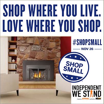 The Fireplace Shop and Grill Center at West Sport, Small Business Saturday Sale