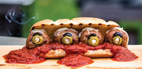 The Fireplace Shop & Grill Center at West Sport - Halloween Meatballs